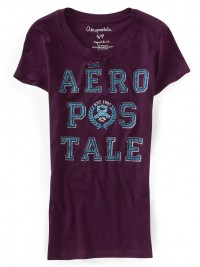 Dámské triko Aero Laurel Logo - Fialová
